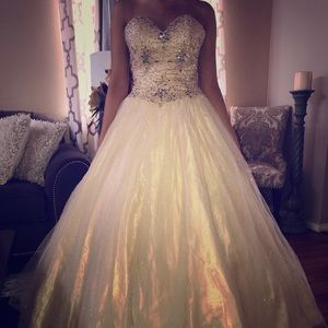 A quinceañera dress, in perfect conditions